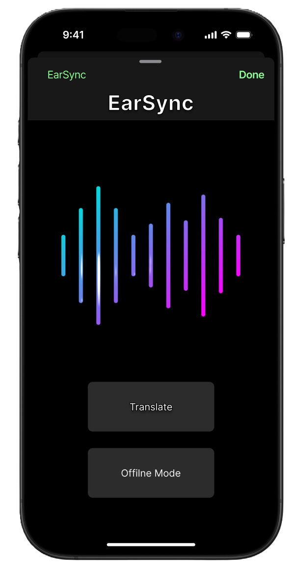 EarSync App Preview